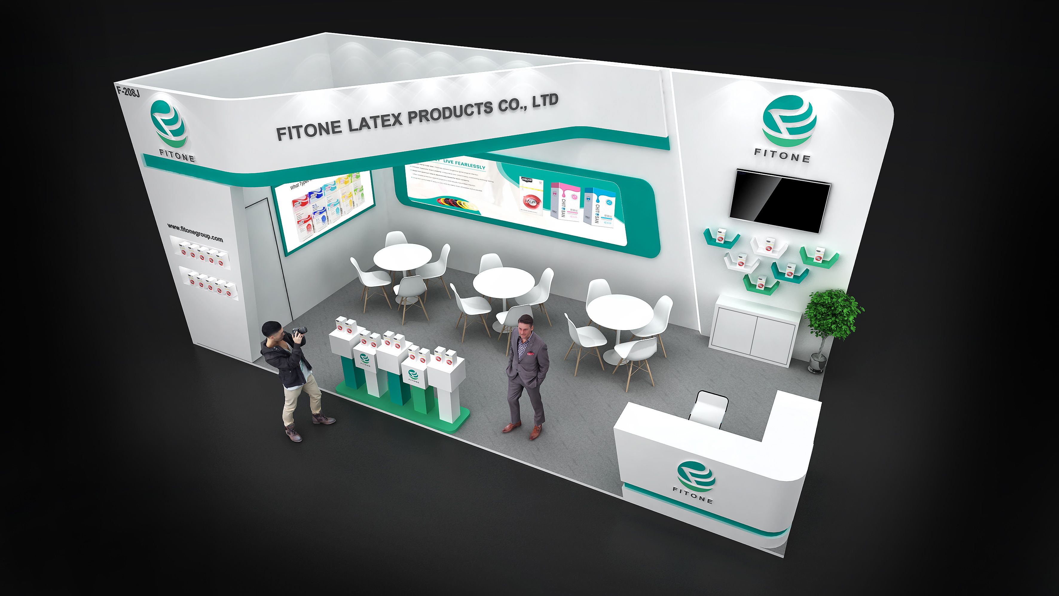 匯通集團(tuán)展臺 以科技前衛(wèi)元素演繹醫(yī)用口罩產(chǎn)業(yè)的30億產(chǎn)值傳奇